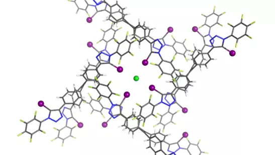 Chemical model of a lanthanide complex