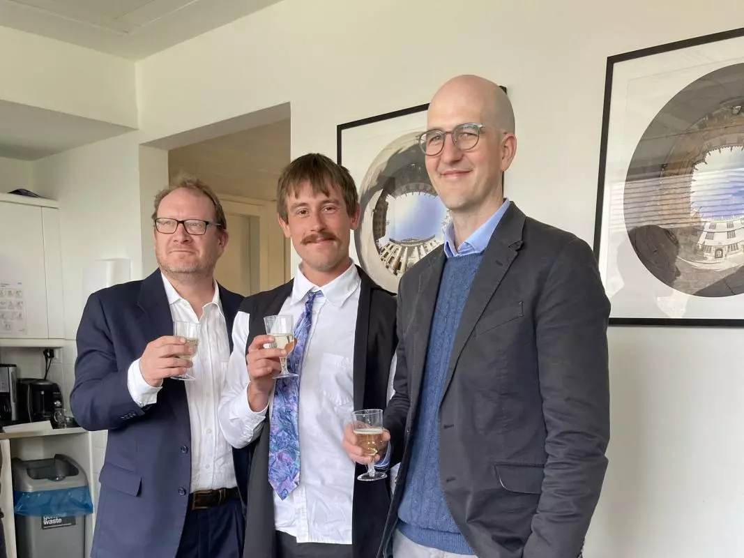 Aidan's viva celebration