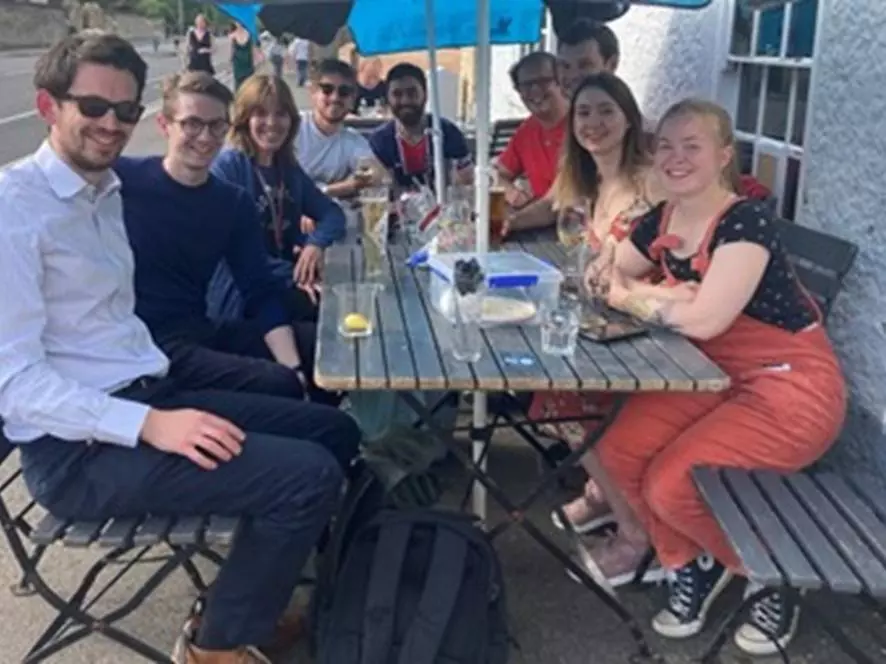 Part II students' leaving drinks - 2022