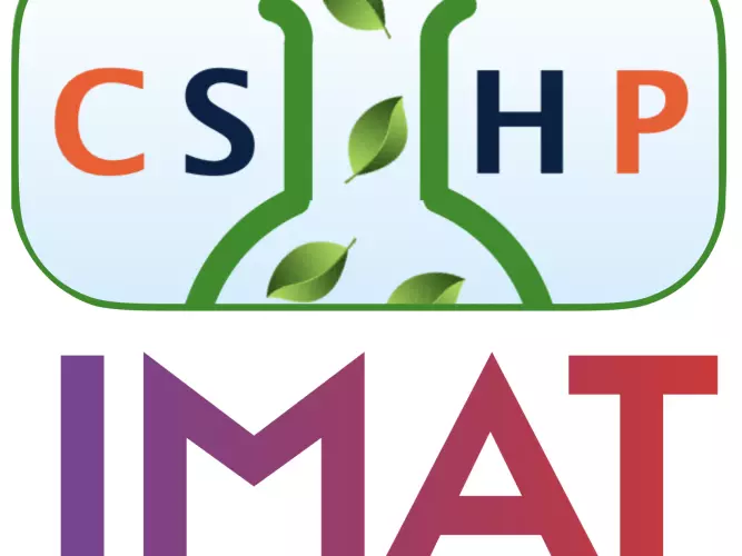 IMAT and CSHP logos