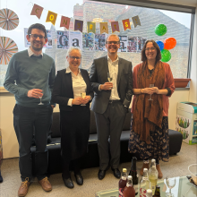 Shaun's viva celebration